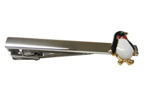 Colored Penguin Bird Square Tie Clip