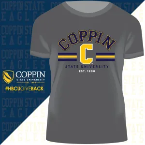 Coppin St. | C-LOGO ARCH Gray Unisex Tees