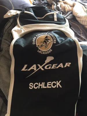 Coyotes Black Lax bags