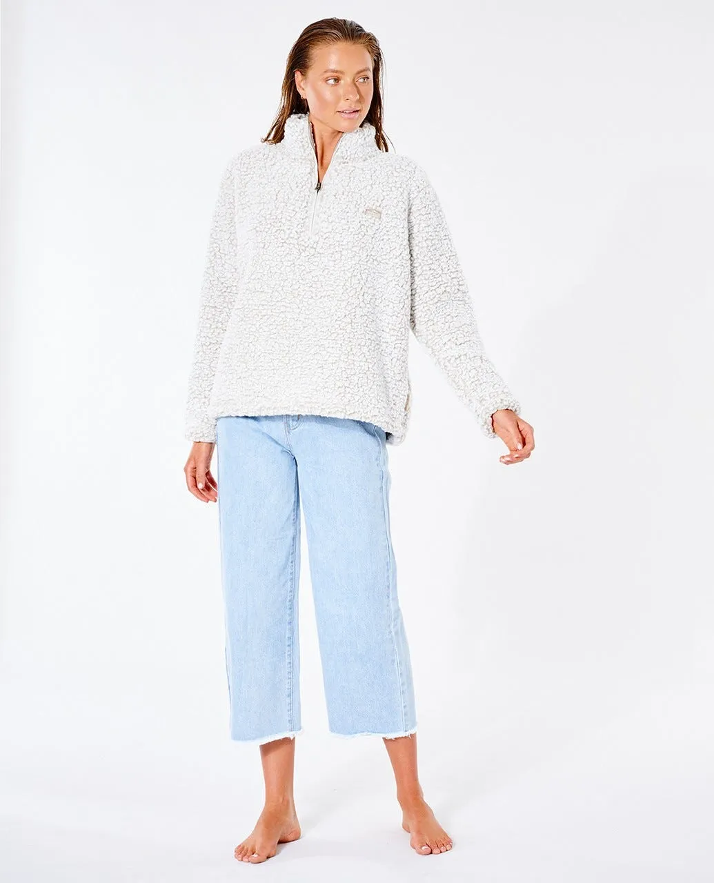 Dark n Stormy 1/4 Zip Crew Jumper