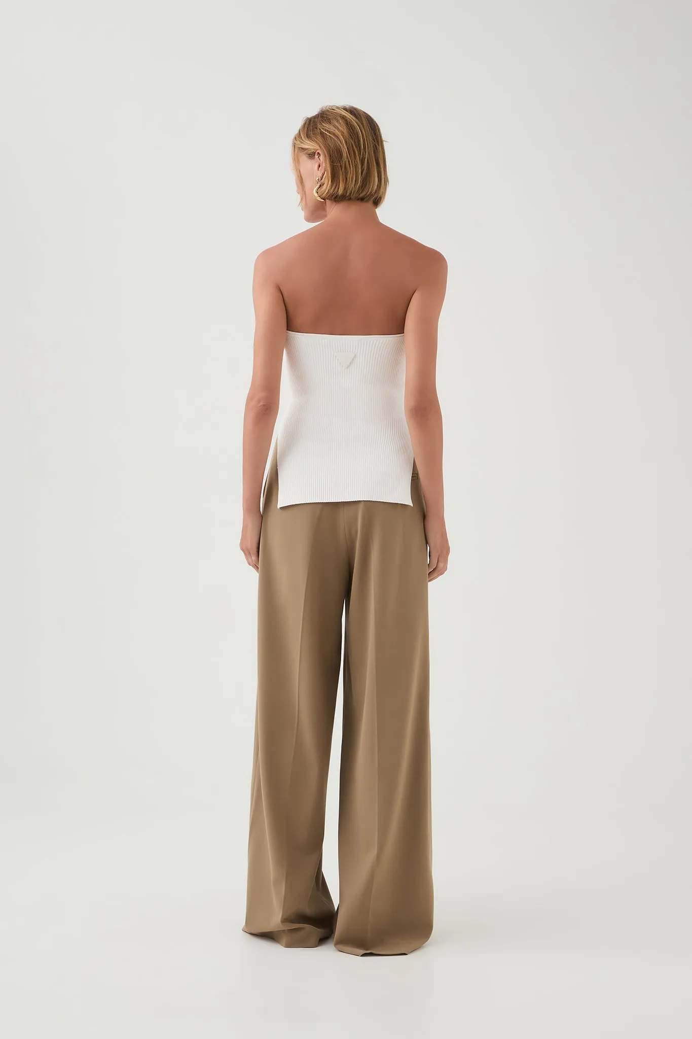 Deia Strapless Knit Top