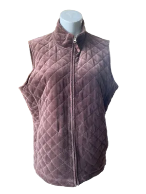 Denver Hayes Brown Quilted Soft Vest