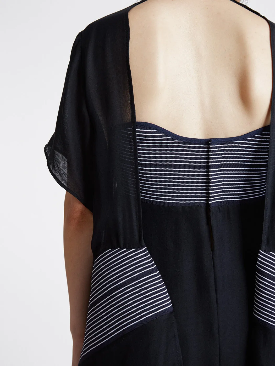 Detachable Sleeve Dress