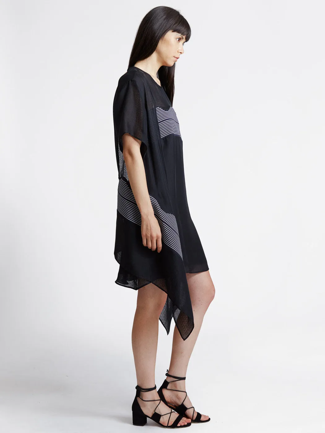 Detachable Sleeve Dress