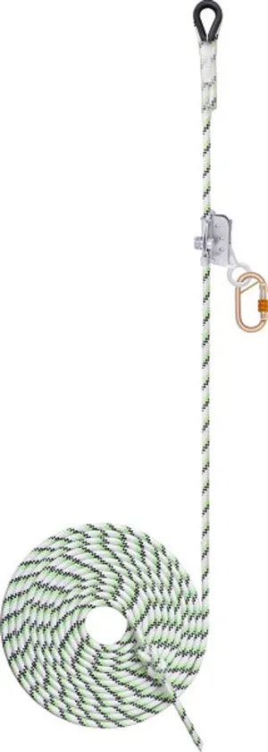Detachable Stainless Steel Fall Arrester on Kernmantle Rope Anchorage Line PN05 KARAM / Buy Online