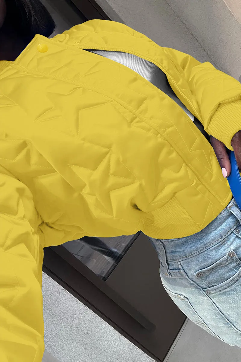 DH0452 Stars Puffer Jacket