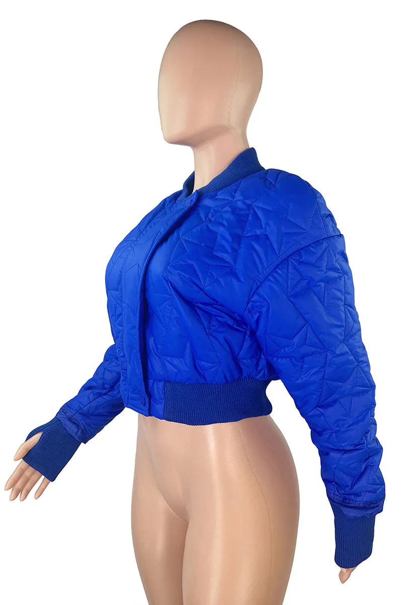 DH0452 Stars Puffer Jacket