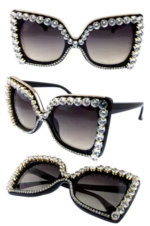 Diamond Studded Sunglasses
