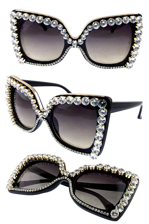 Diamond Studded Sunglasses