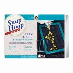 Dime Monster Snap Hoop Bernina Maxi 210mm x 400mm