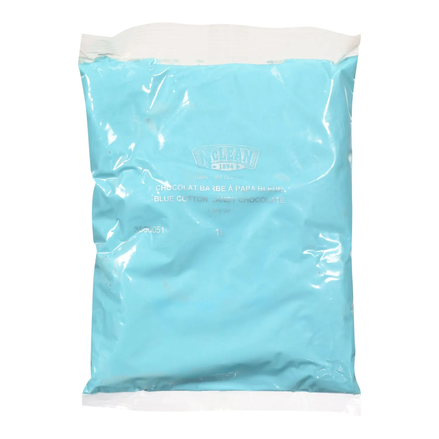 Dip Chocolate Blue Cotton Candy - 5 x 1 L - Mclean - Baking Mixes and Ingredients - Canadian Distribution