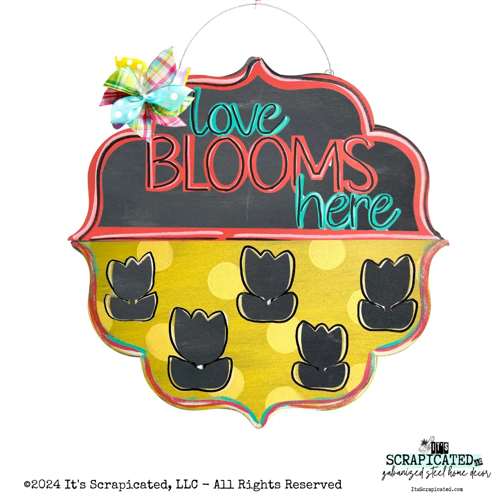 Door Candy™ Bottom - Cutout Tulips