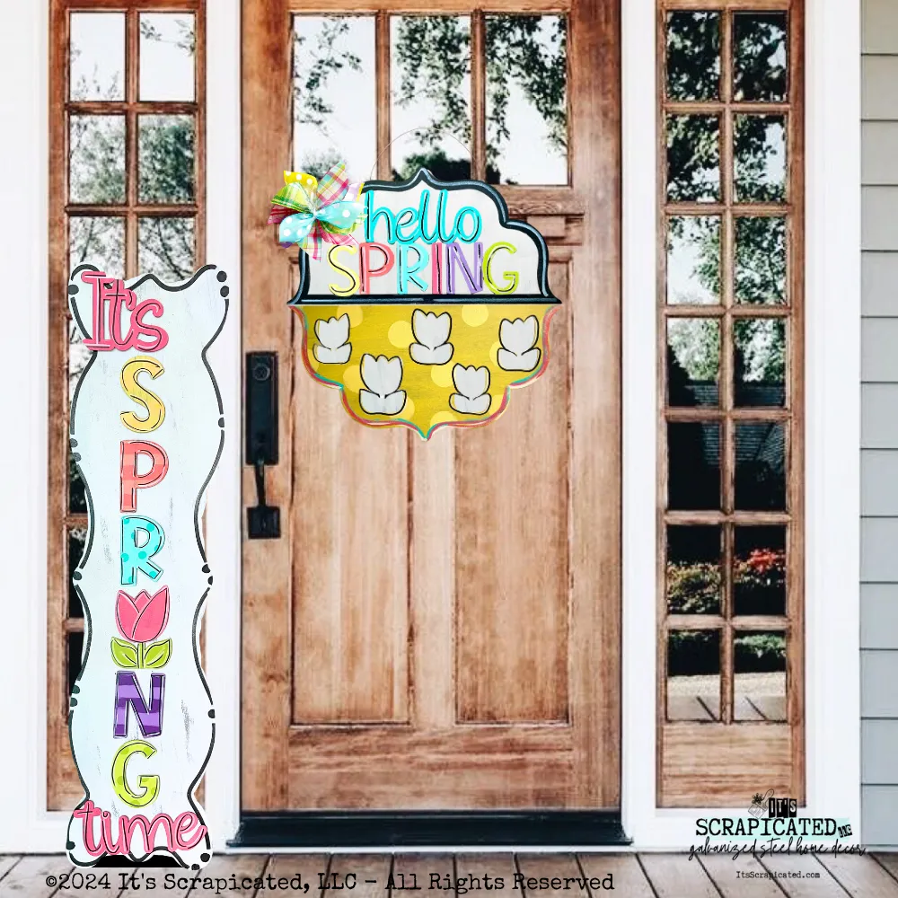 Door Candy™ Bottom - Cutout Tulips