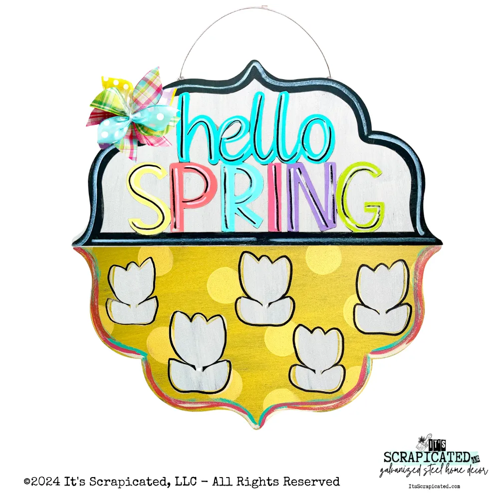 Door Candy™ Bottom - Cutout Tulips