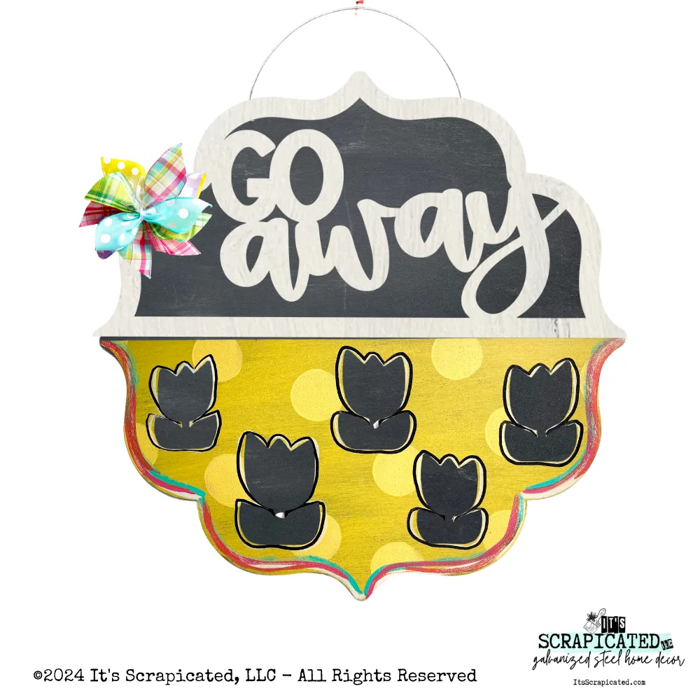 Door Candy™ Bottom - Cutout Tulips