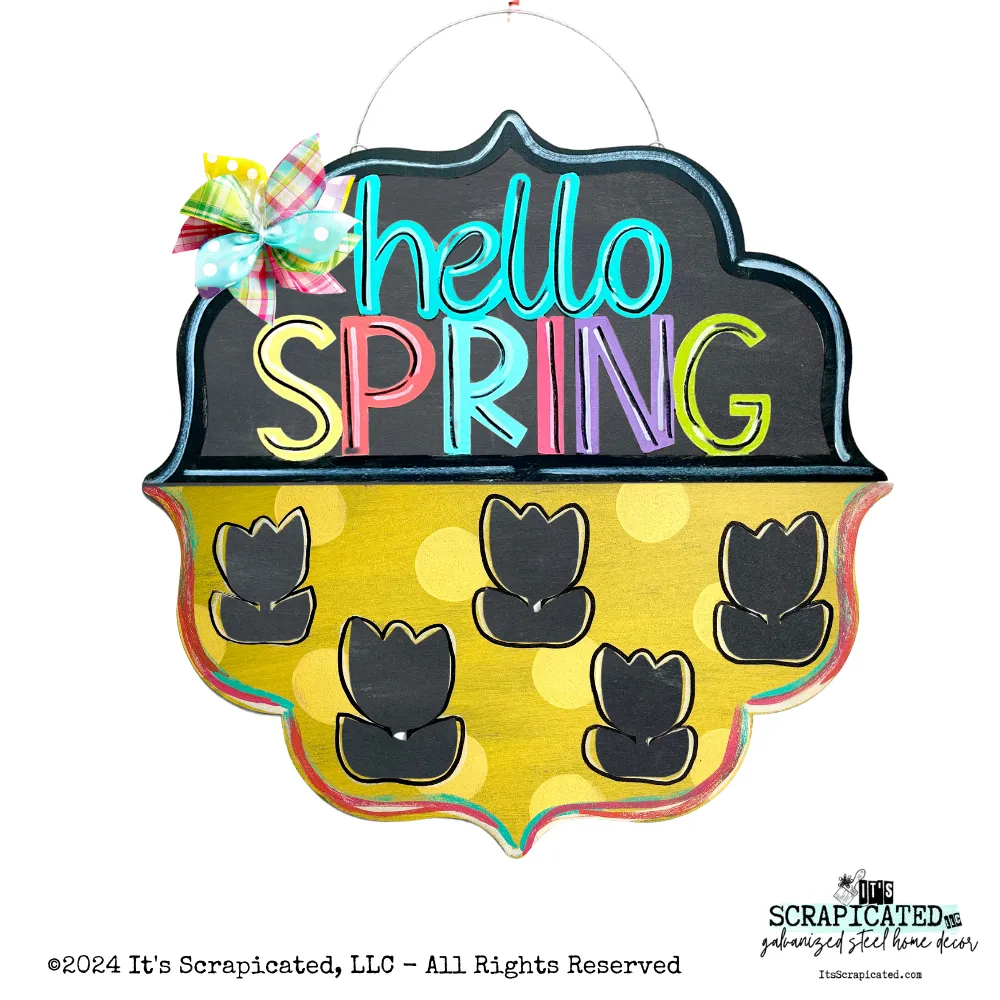 Door Candy™ Bottom - Cutout Tulips
