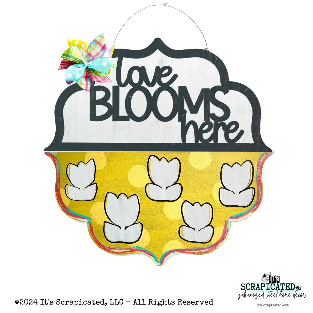 Door Candy™ Bottom - Cutout Tulips