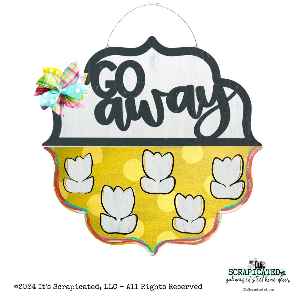 Door Candy™ Bottom - Cutout Tulips