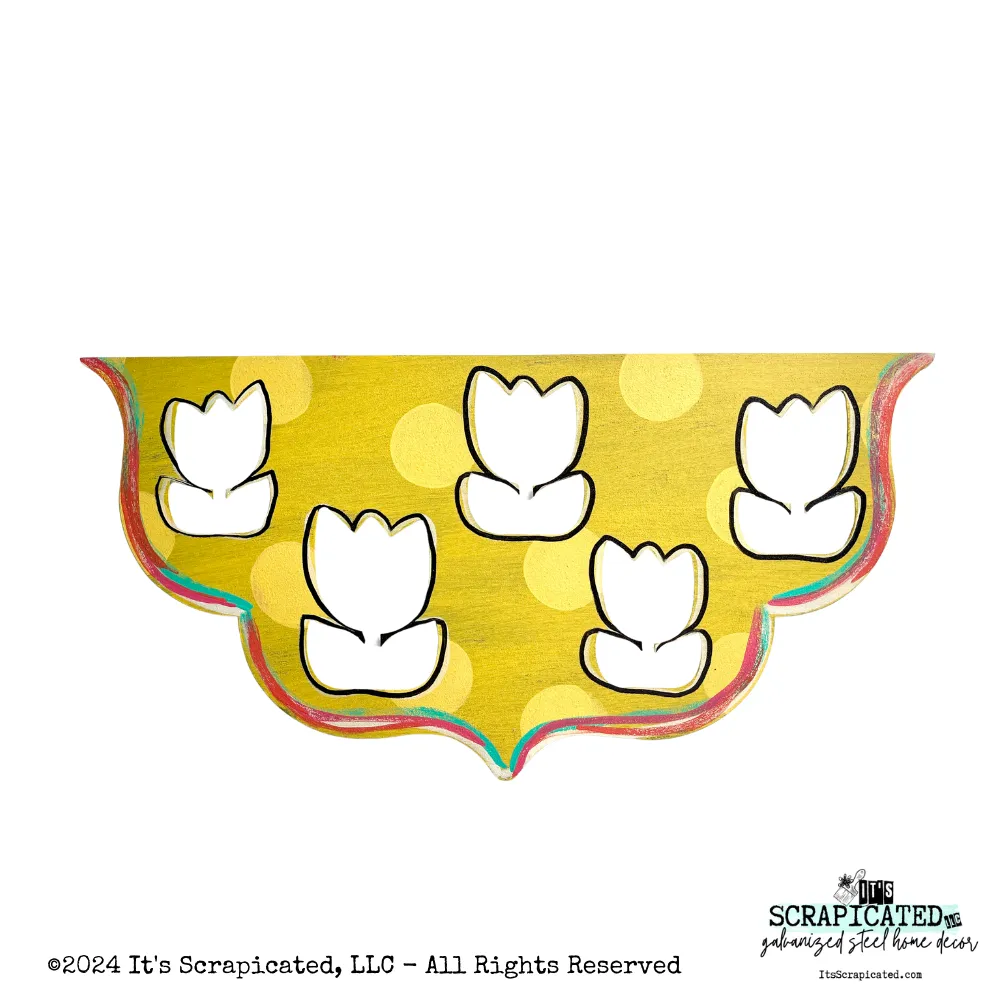 Door Candy™ Bottom - Cutout Tulips