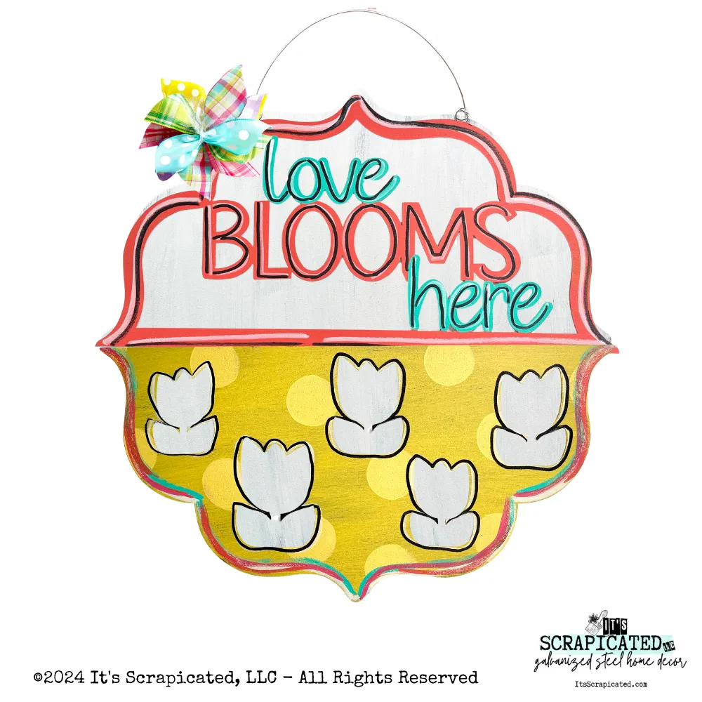 Door Candy™ Bottom - Cutout Tulips