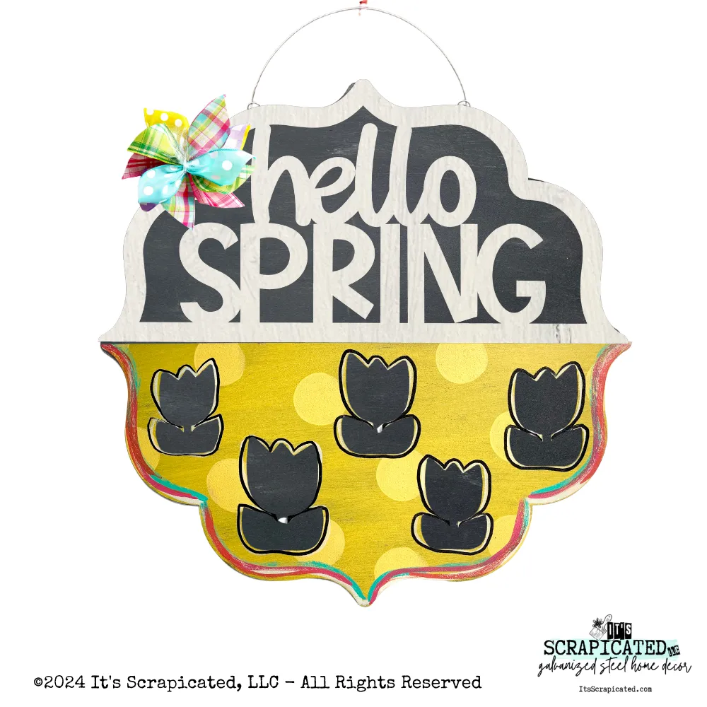 Door Candy™ Bottom - Cutout Tulips