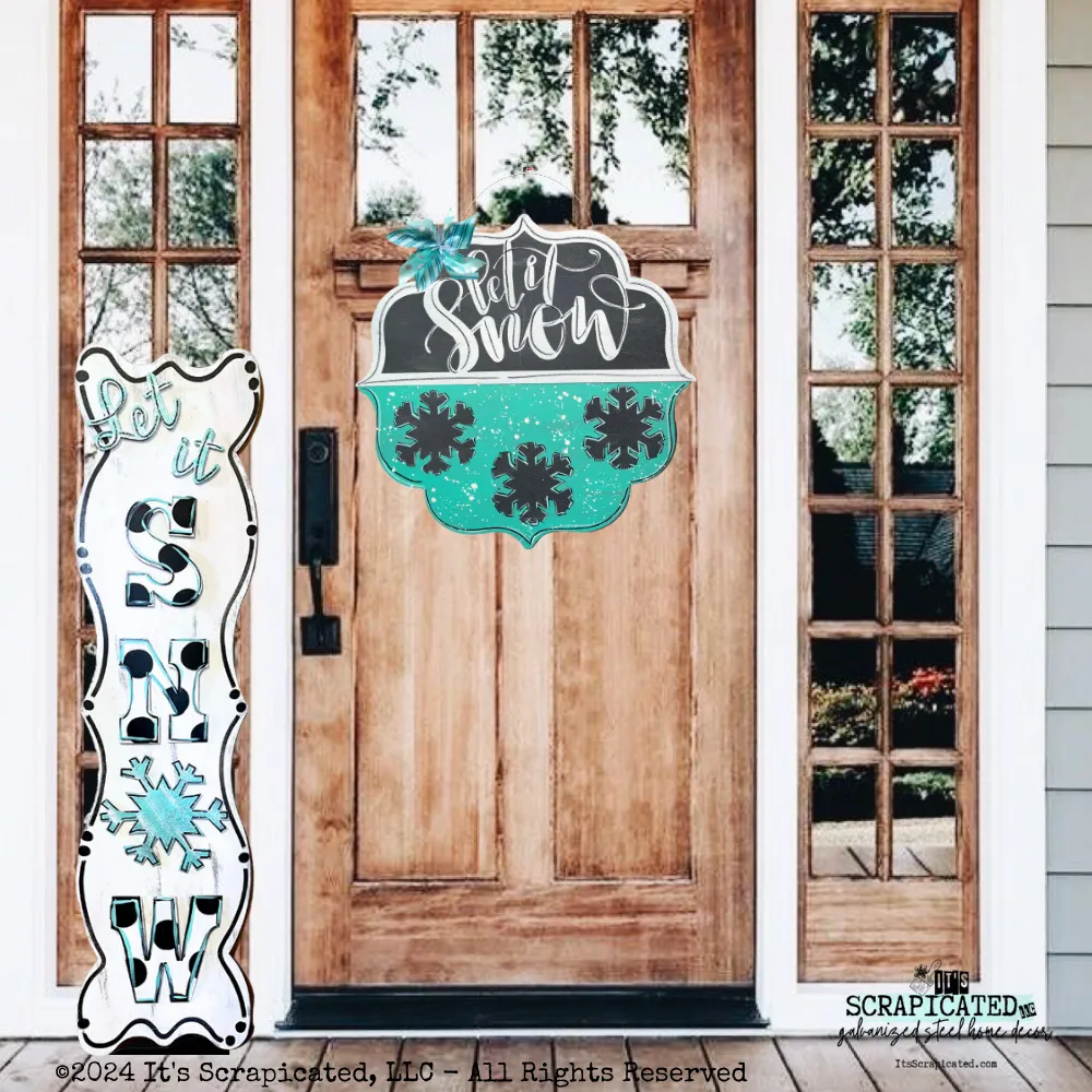 Door Candy™ Bottom - Snowflakes