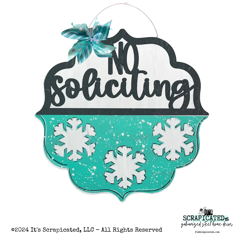Door Candy™ Bottom - Snowflakes