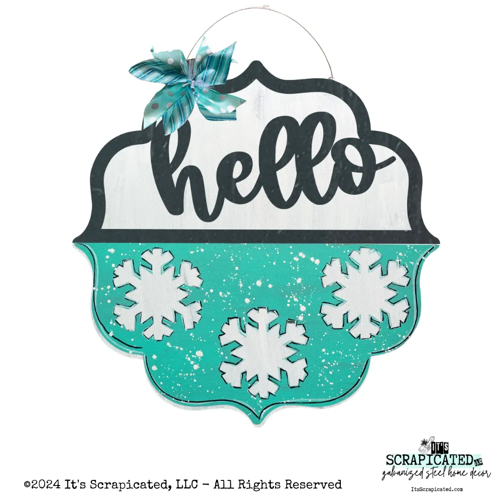 Door Candy™ Bottom - Snowflakes