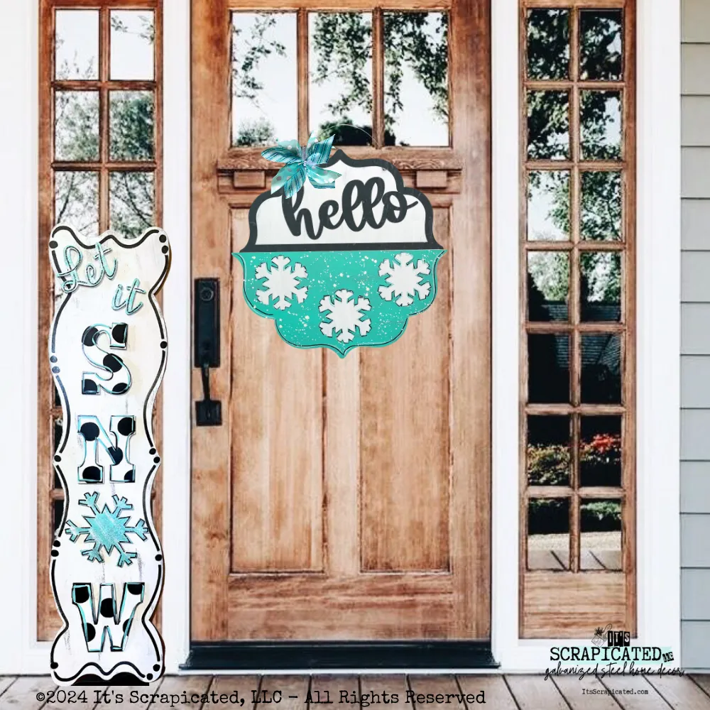 Door Candy™ Bottom - Snowflakes