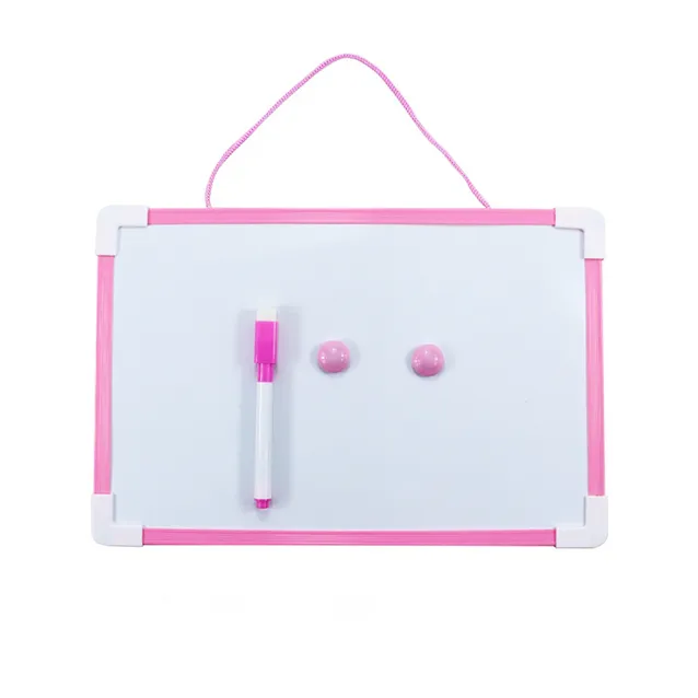 Double Side Whiteboard Office School Dry Erase Writing Magnetic Whiteboard Board Pen Magnet Buttons