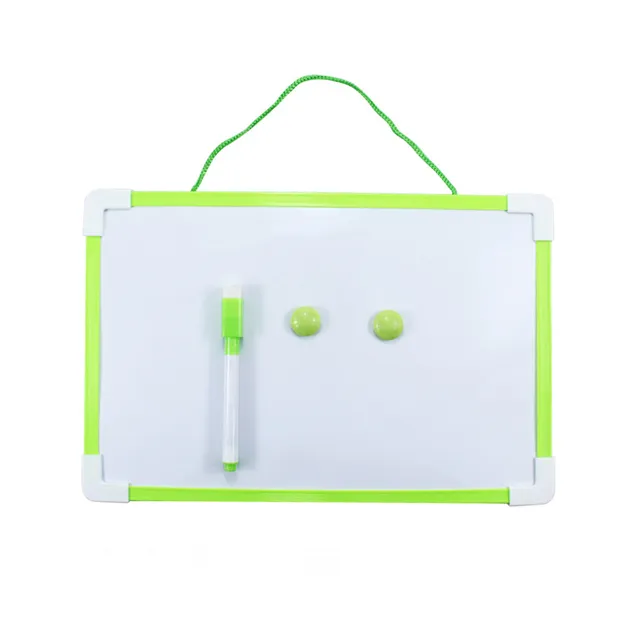 Double Side Whiteboard Office School Dry Erase Writing Magnetic Whiteboard Board Pen Magnet Buttons