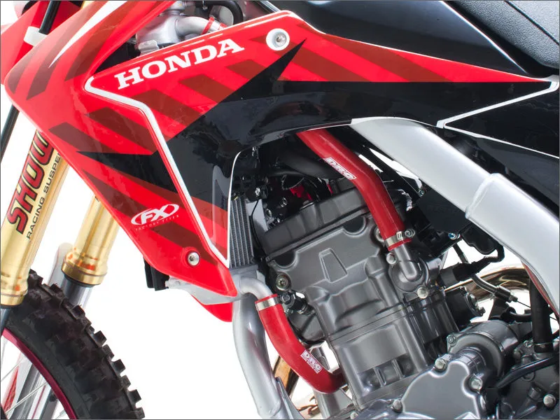 DRC Radiator Hose Kit CRF250R'22- Red