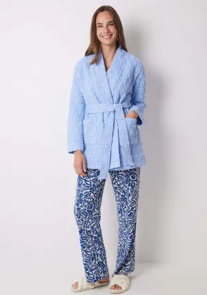 Dressing Gown - Blue