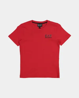 EA7 Emporio Armani Kids' P28 T-Shirt Racing Red