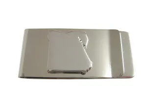 Egypt Map Shape Money Clip