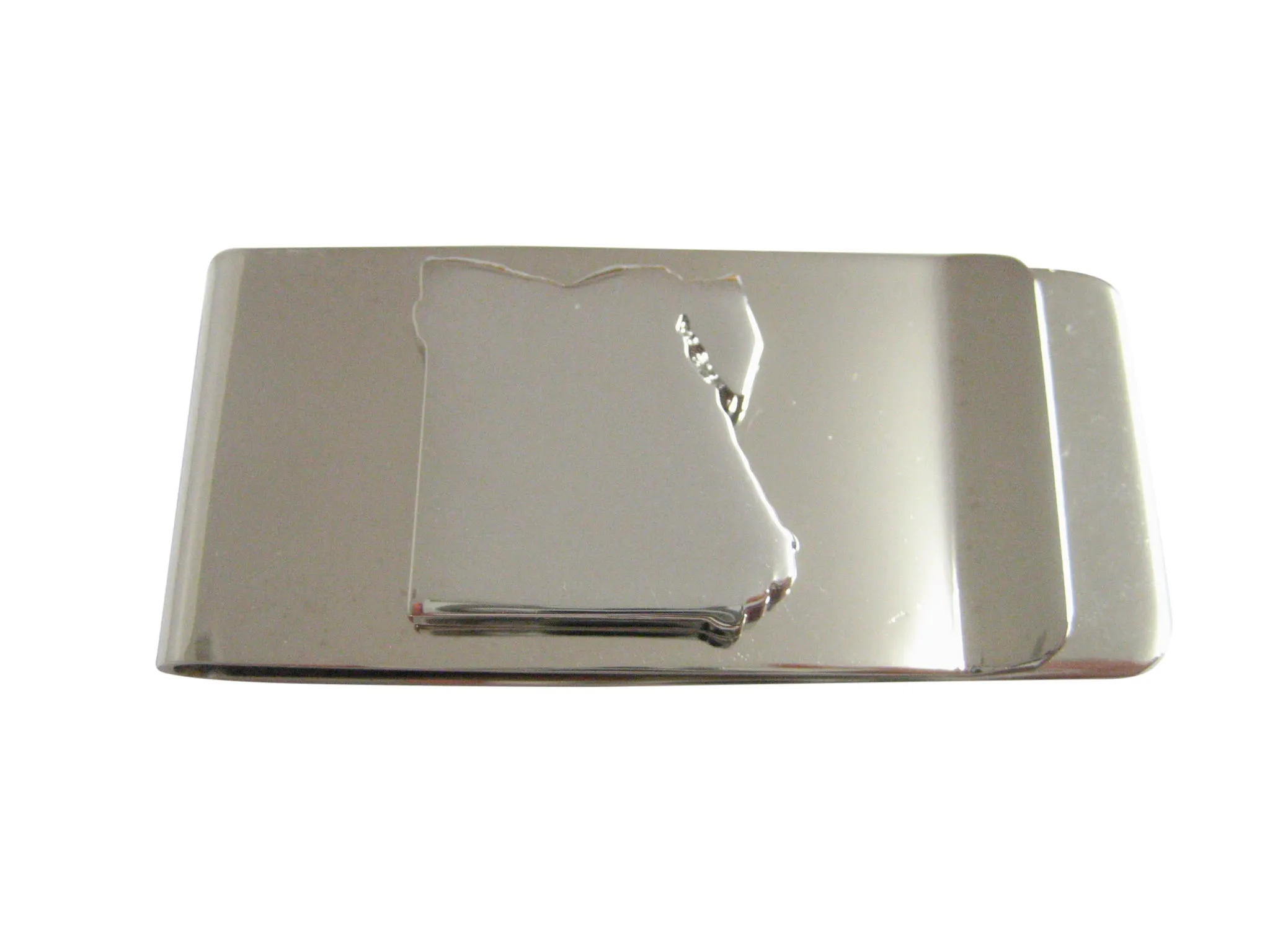 Egypt Map Shape Money Clip