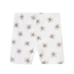 Ellie Embossed Shorts Cream Print