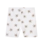 Ellie Embossed Shorts Cream Print
