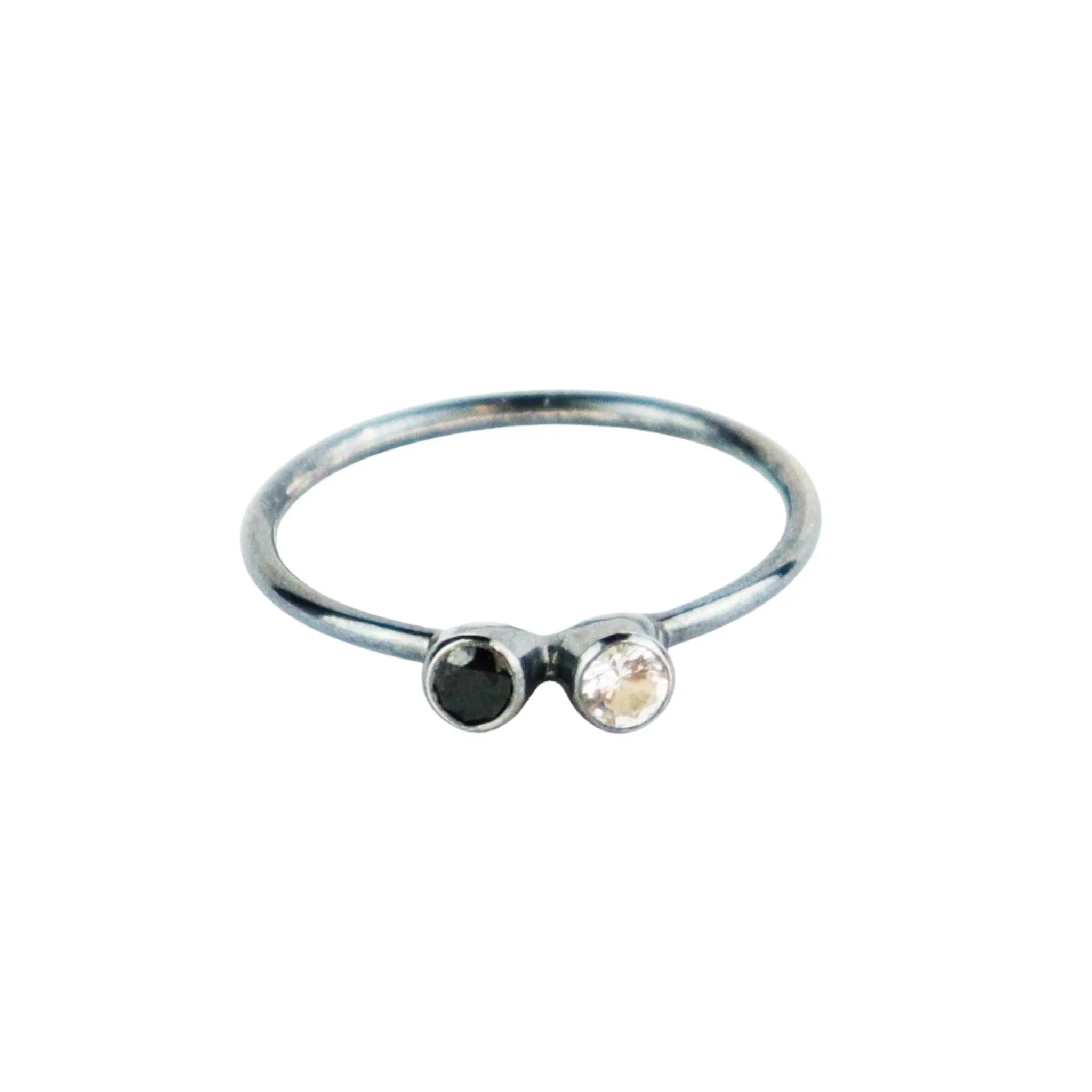 Emily Rogstad Double Studded Stacking Ring