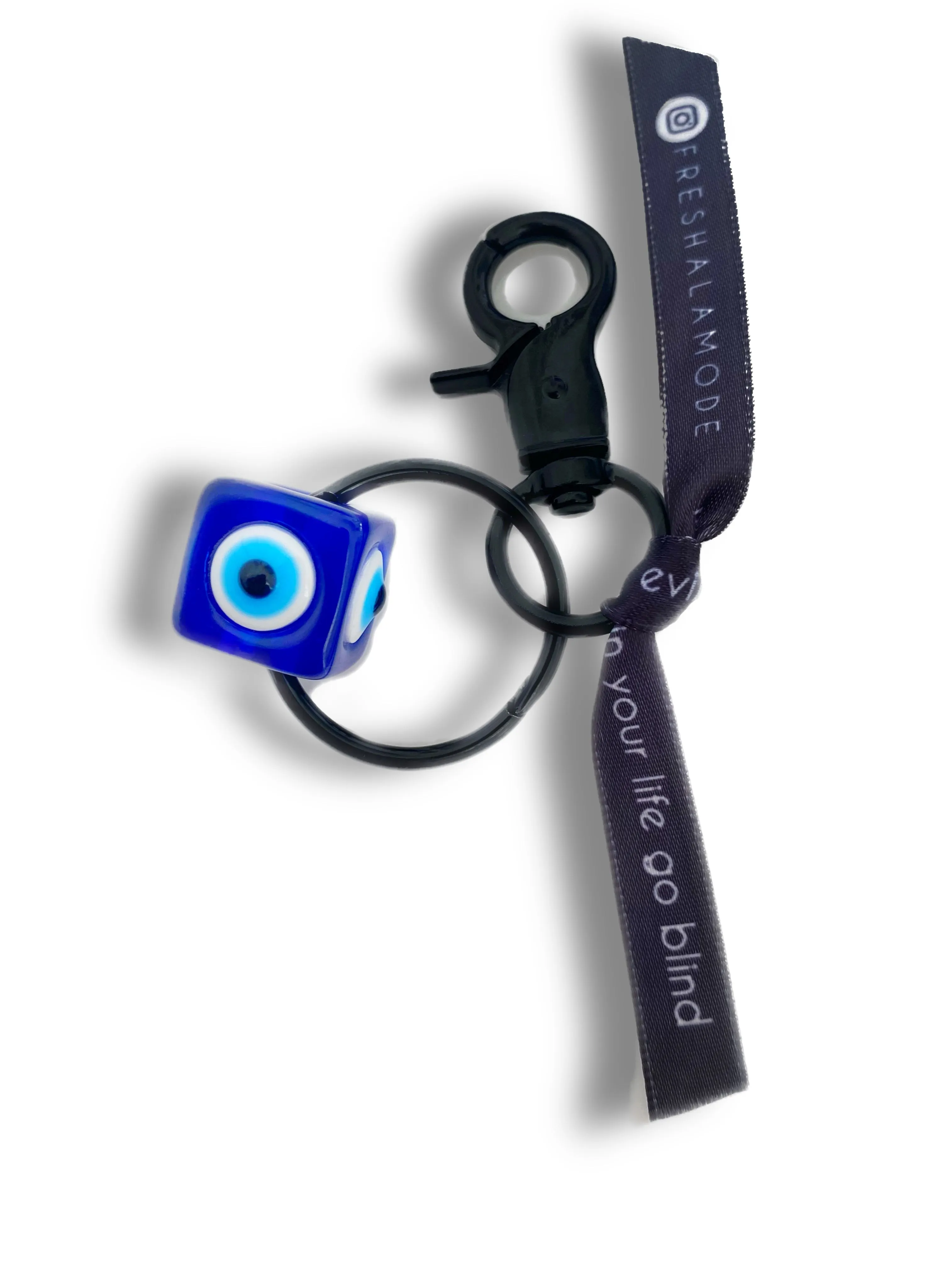 Evil Eye Cube 360 Keychain