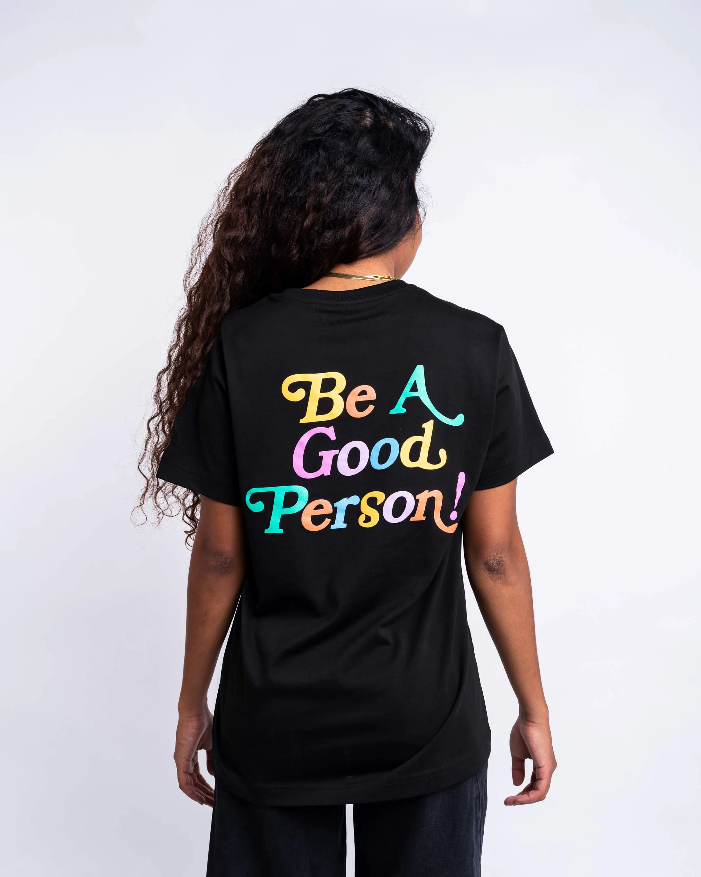 Exclamation T-Shirt - Black Color Spectrum