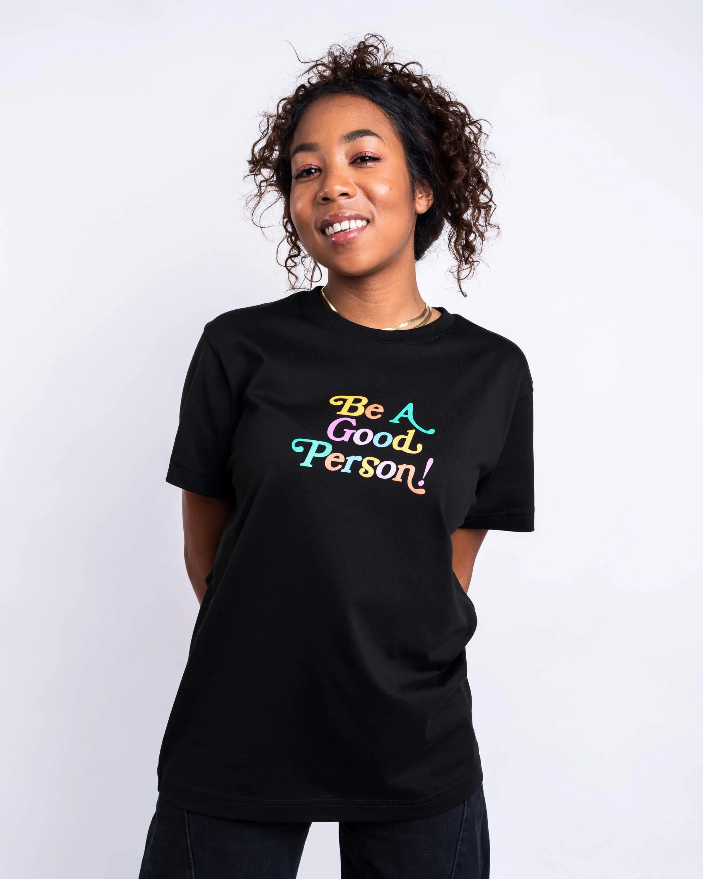 Exclamation T-Shirt - Black Color Spectrum