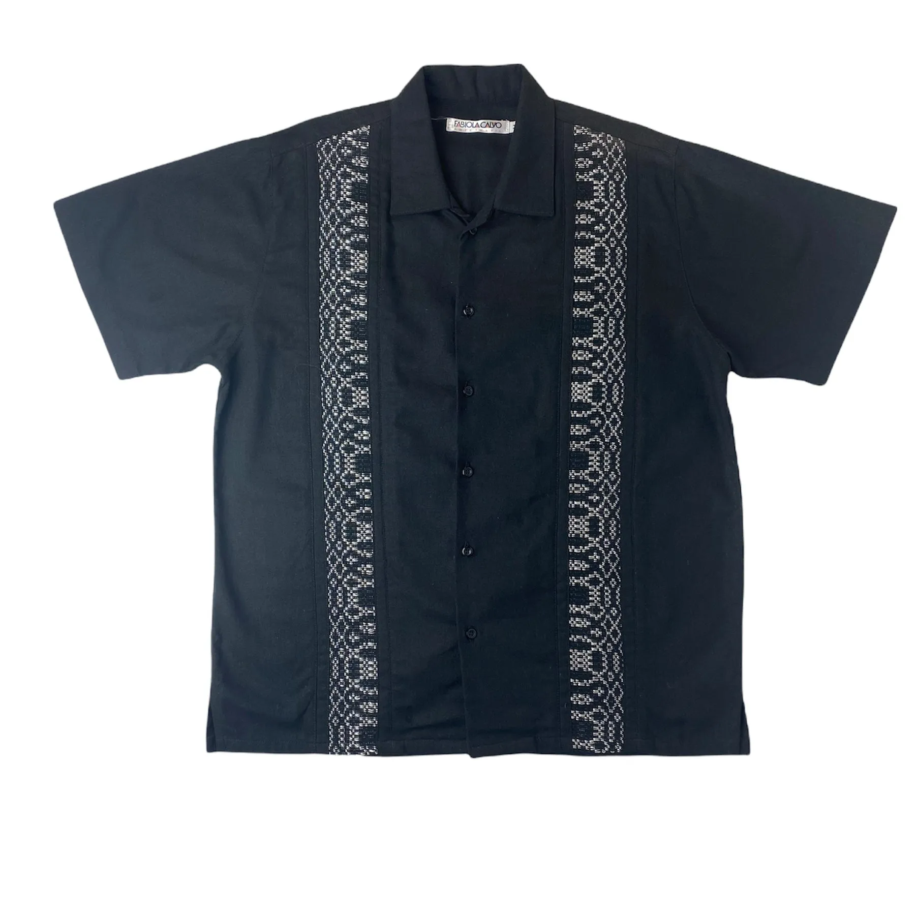 Fabiola Calvo Black Linen Shirt