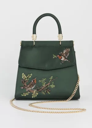 Fable England Robin Love Bag Green
