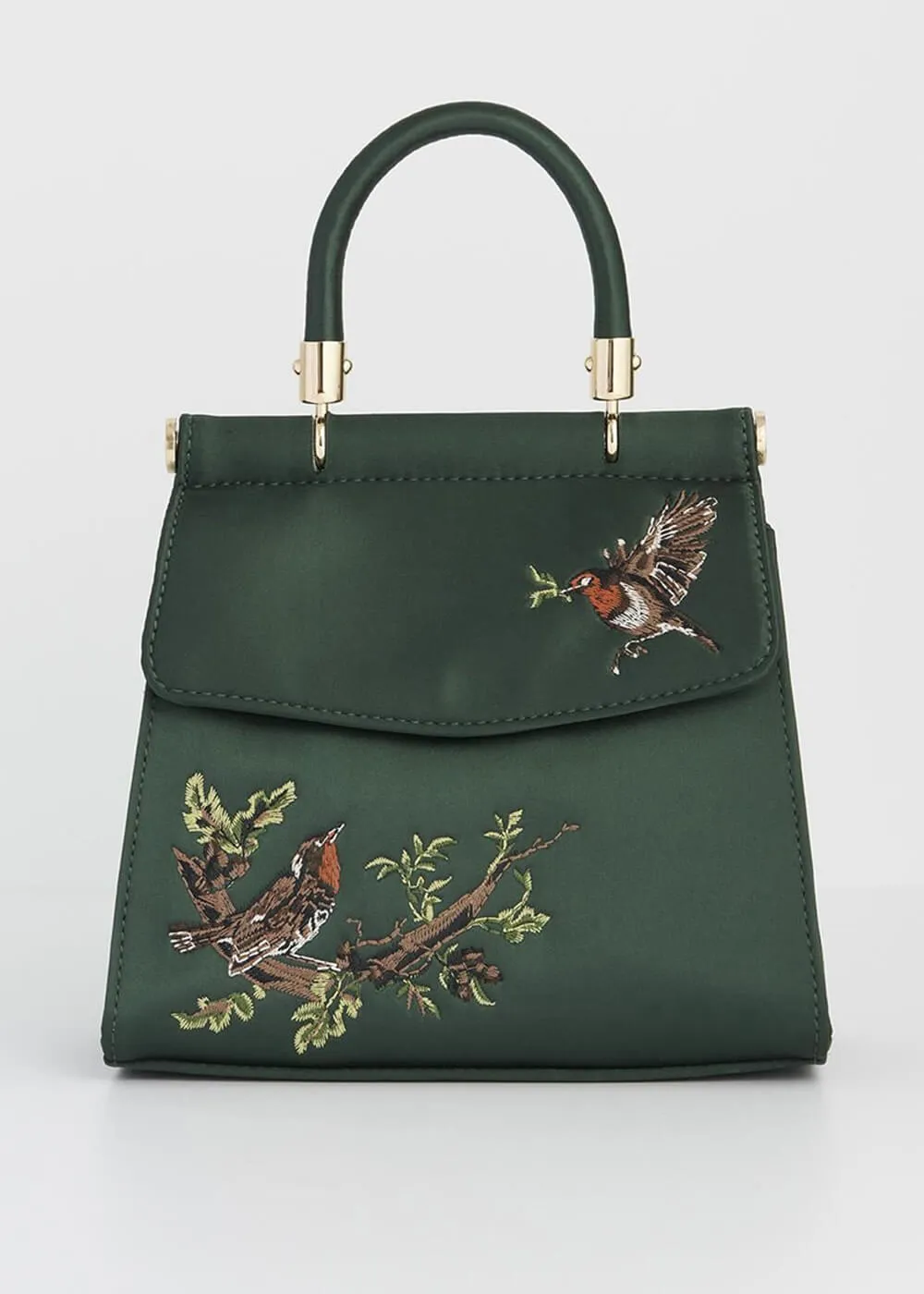 Fable England Robin Love Bag Green