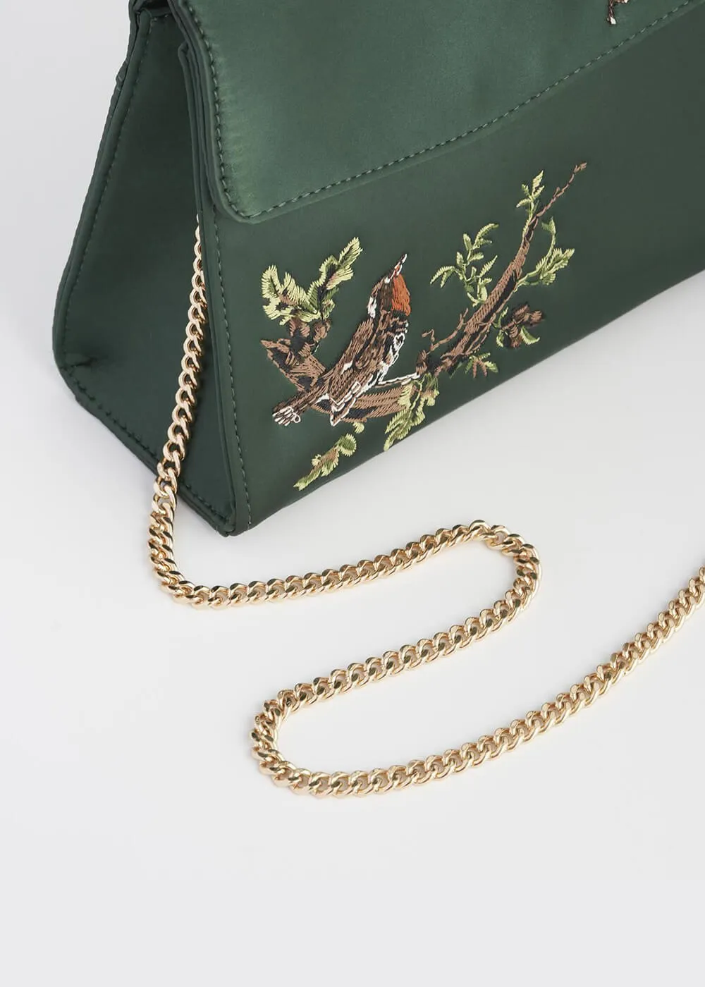 Fable England Robin Love Bag Green