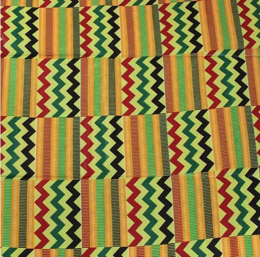 Fabric Bolt - Yellow Kente 4005 - 12 Yards