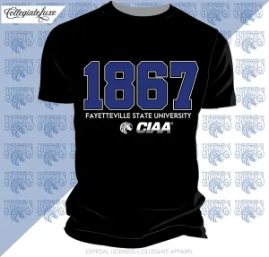 Fayetteville State | EST. Black Unisex Tee