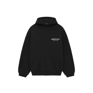 Fear of God Essentials Fleece Hoodie 'Black' (2024)