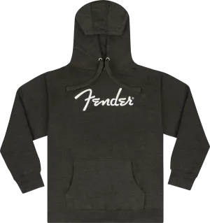 Fender® Spaghetti Logo Hoodie, Gray Heather